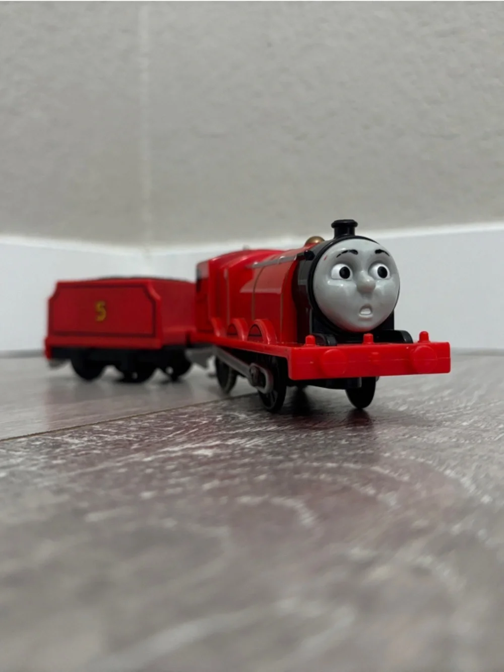 Scared James - Motorized Trackmaster Thomas & Friends